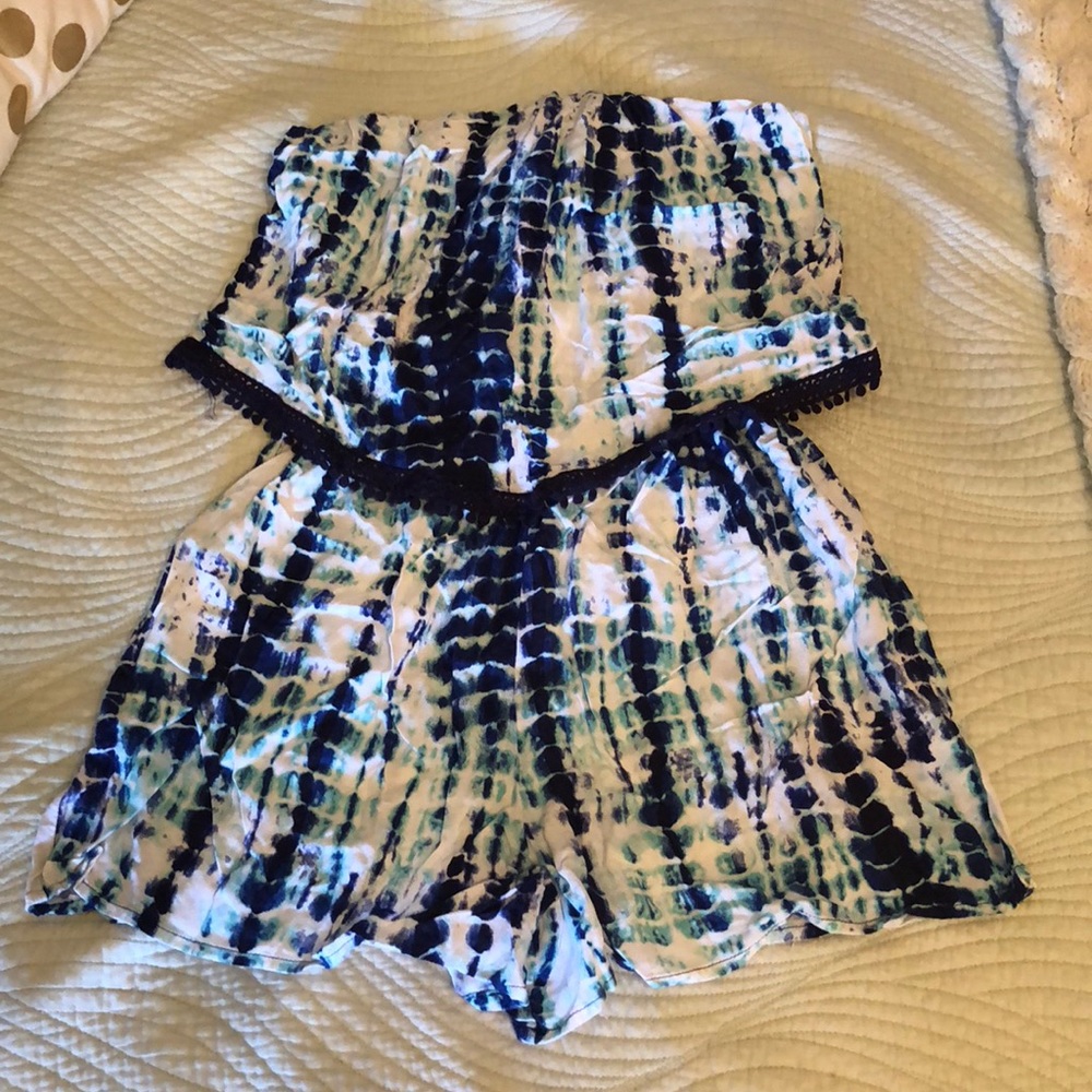 XS tye dye romper!